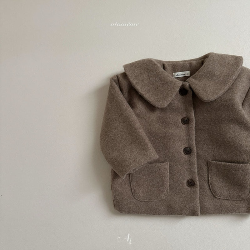 Atomeme - Korean Baby Fashion - #babyoutfit - Two Pocket Coat - 5