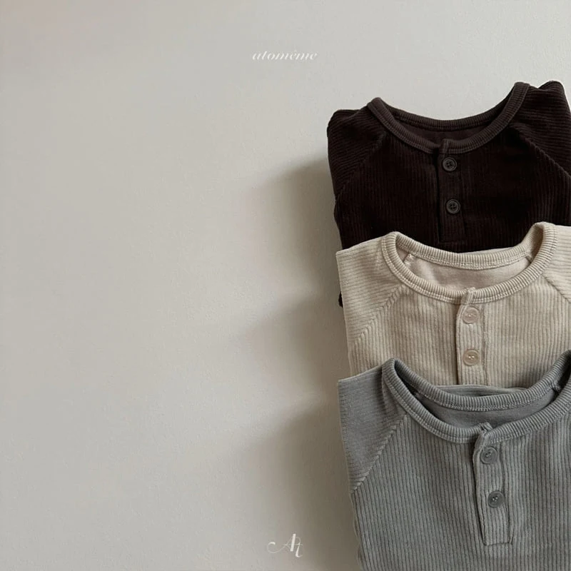 Atomeme - Korean Baby Fashion - #babywear - Bello Button Sweatshirt - 3