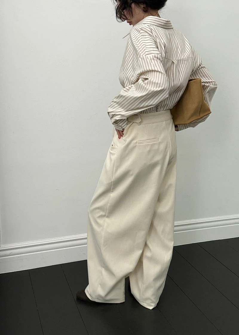 Auver_Fit - Korean Women Fashion - #shopsmall - Dart Vizo Pants - 2