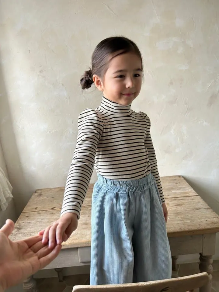 Azalea - Korean Children Fashion - #childofig - Soft Stripe Tee - 11