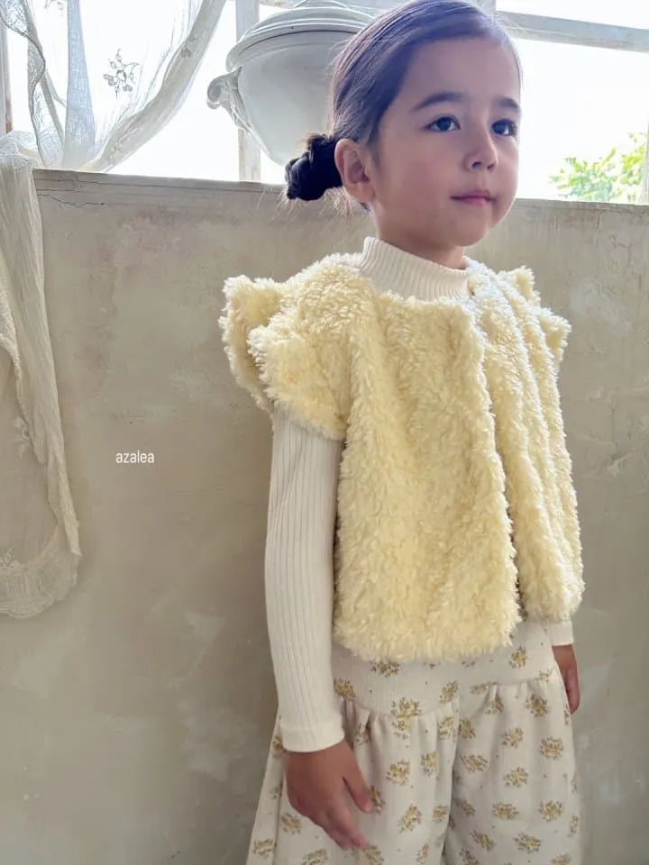 Azalea - Korean Children Fashion - #childofig - Poodle Vest - 8