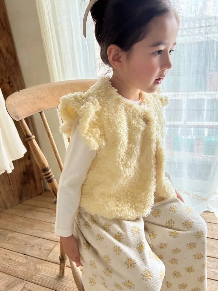 Azalea - Korean Children Fashion - #designkidswear - Poodle Vest - 11