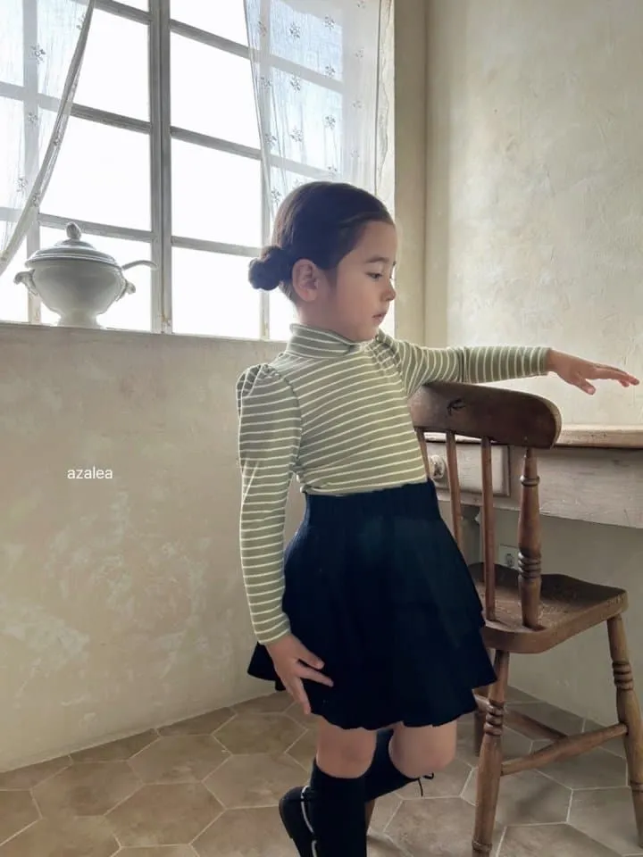 Azalea - Korean Children Fashion - #discoveringself - Soft Stripe Tee