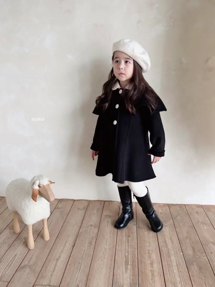 Azalea - Korean Children Fashion - #fashionkids - Olivia Cape Coat - 9