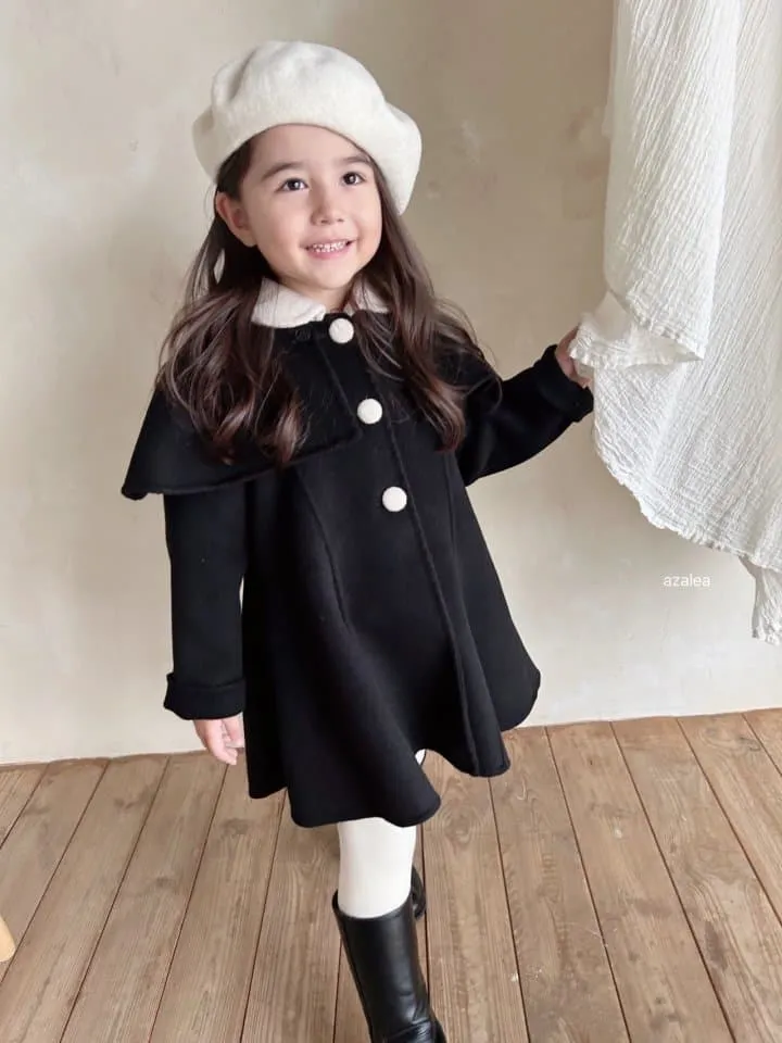 Azalea - Korean Children Fashion - #kidsstore - Olivia Cape Coat - 11