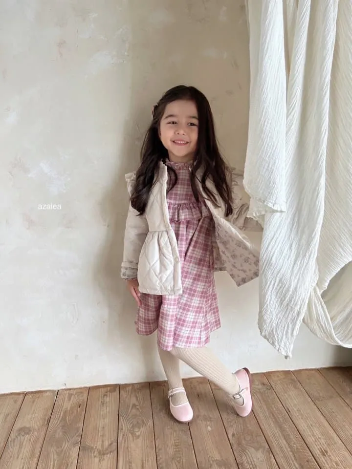 Azalea - Korean Children Fashion - #kidzfashiontrend - Vanessa Frill One-Piece - 11