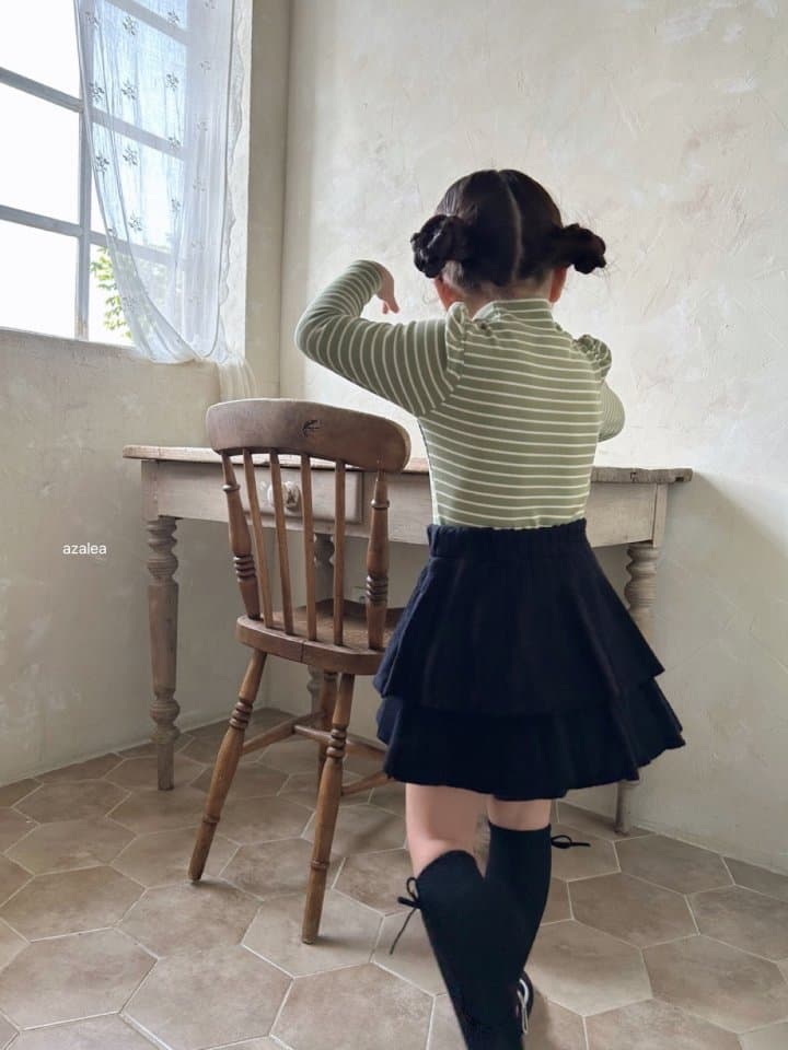 Azalea - Korean Children Fashion - #littlefashionista - Knit Cancan Skirt - 9