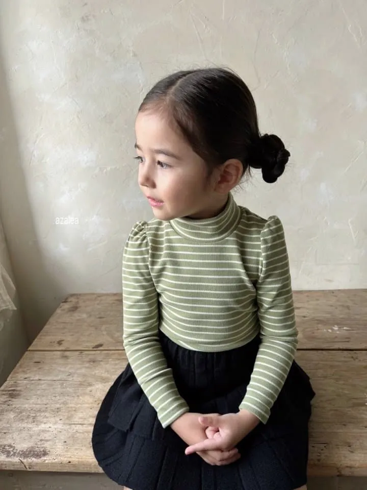 Azalea - Korean Children Fashion - #littlefashionista - Soft Stripe Tee - 7