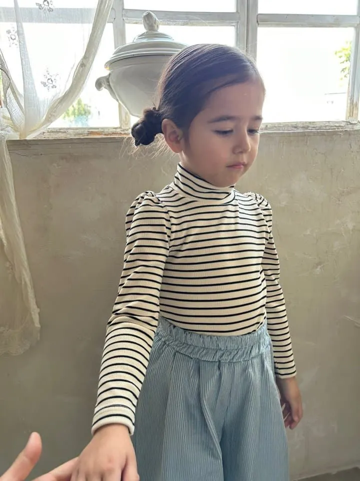 Azalea - Korean Children Fashion - #prettylittlegirls - Soft Stripe Tee - 10