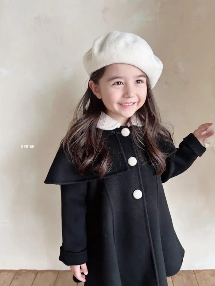 Azalea - Korean Children Fashion - #toddlerclothing - Olivia Cape Coat - 3