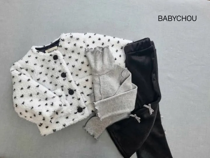 Babychou - Korean Children Fashion - #Kfashion4kids - Bailey Dumble Jumper - 6