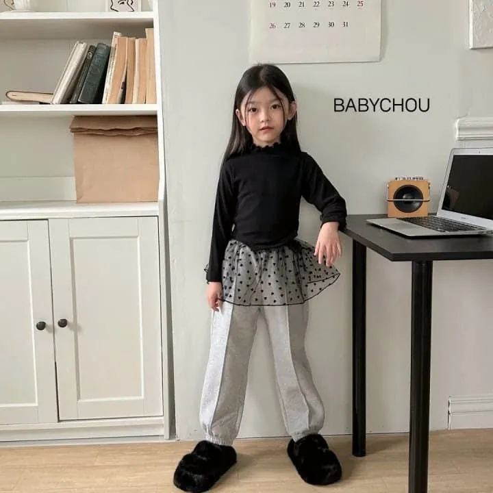 Babychou - Korean Children Fashion - #Kfashion4kids - Kink Turtleneck Tee - 11