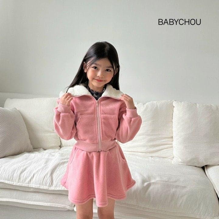 Babychou - Korean Children Fashion - #childofig - Lulu Zip-Up Set - 8