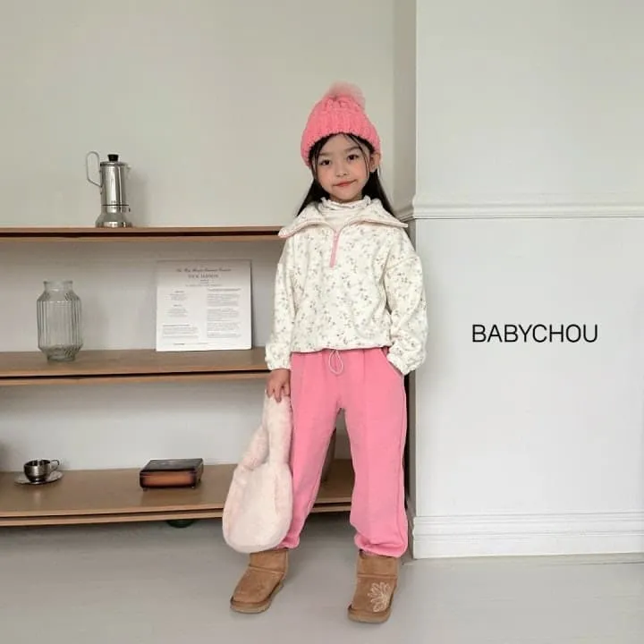 Babychou - Korean Children Fashion - #childofig - Olly Collar Sweatshirt - 5