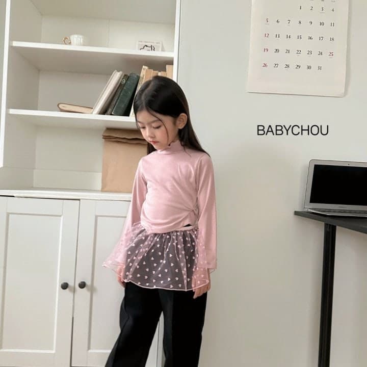 Babychou - Korean Children Fashion - #childofig - Mini Heart Skirt - 9