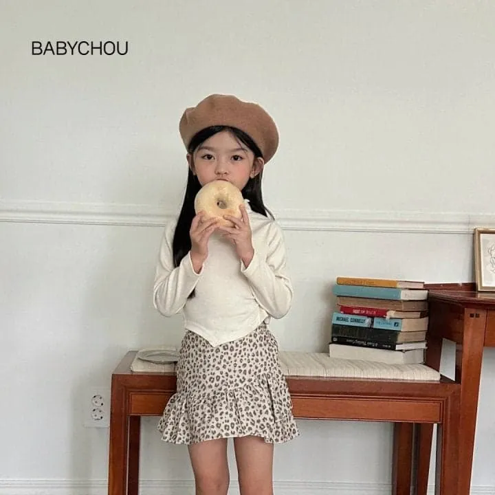 Babychou - Korean Children Fashion - #childofig - Leo Frill Skirt - 7