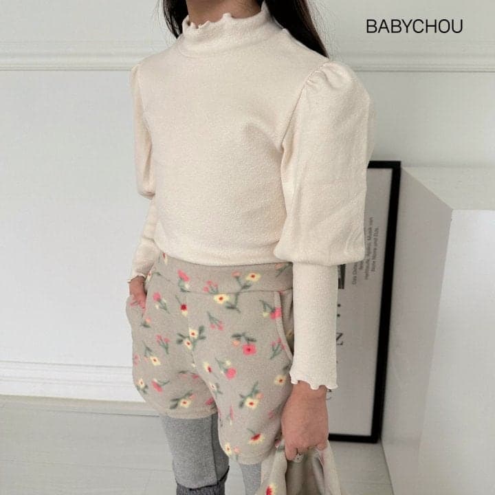 Babychou - Korean Children Fashion - #childofig - Jenny Turtleneck Tee - 5