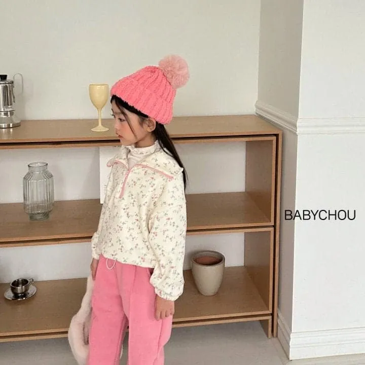 Babychou - Korean Children Fashion - #designkidswear - Olly Collar Sweatshirt - 7