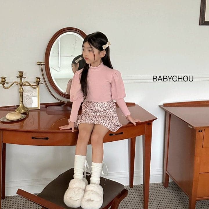 Babychou - Korean Children Fashion - #designkidswear - Jenny Turtleneck Tee - 8