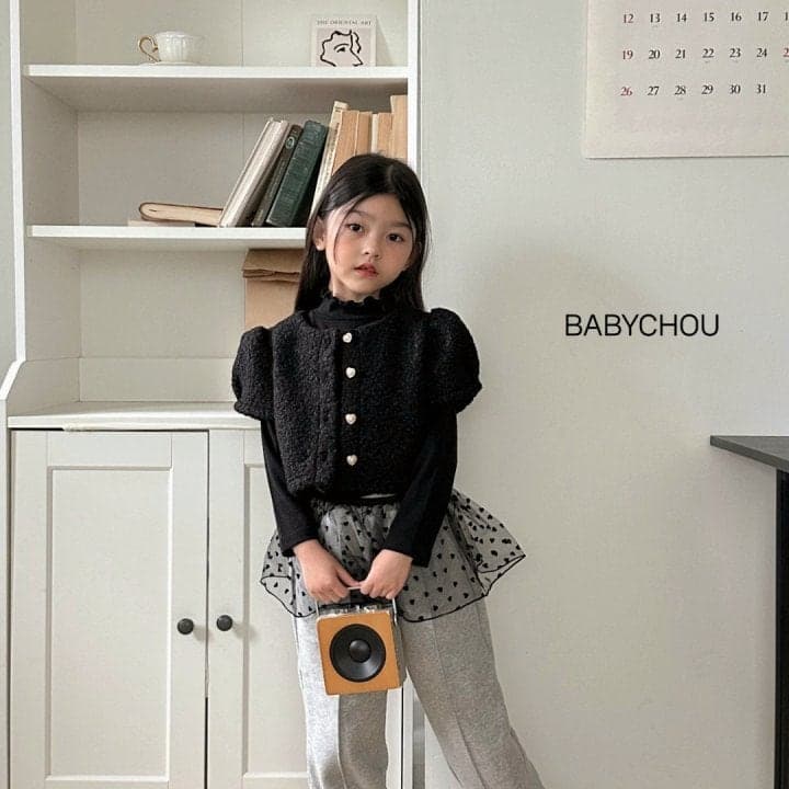 Babychou - Korean Children Fashion - #discoveringself - Mini Heart Skirt - 12