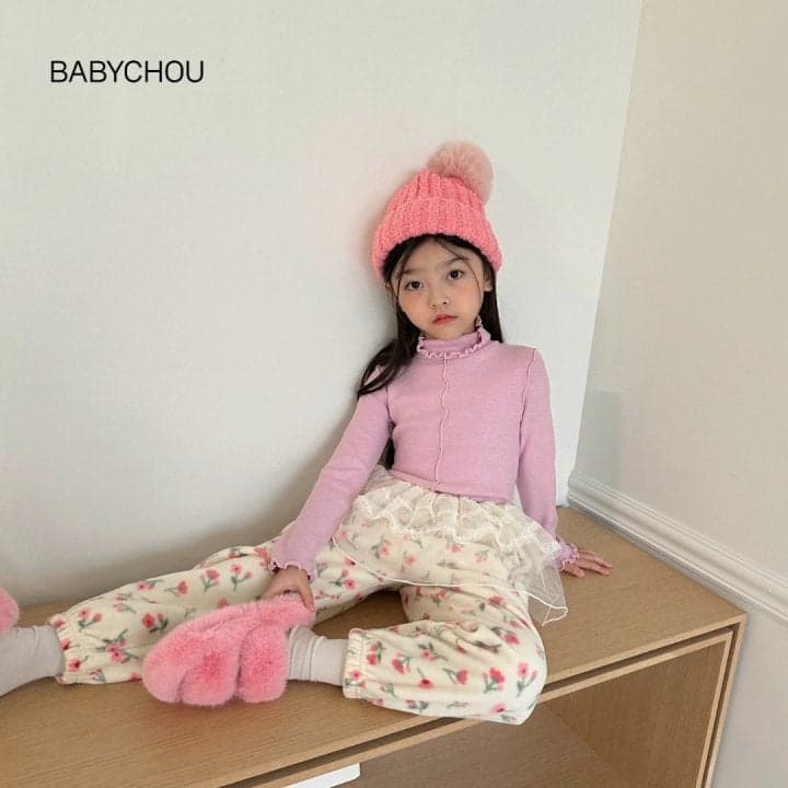 Babychou - Korean Children Fashion - #fashionkids - Kelly Turtleneck Tee - 11