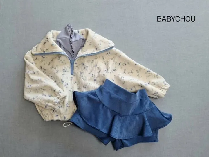 Babychou - Korean Children Fashion - #fashionkids - Olly Collar Sweatshirt - 9