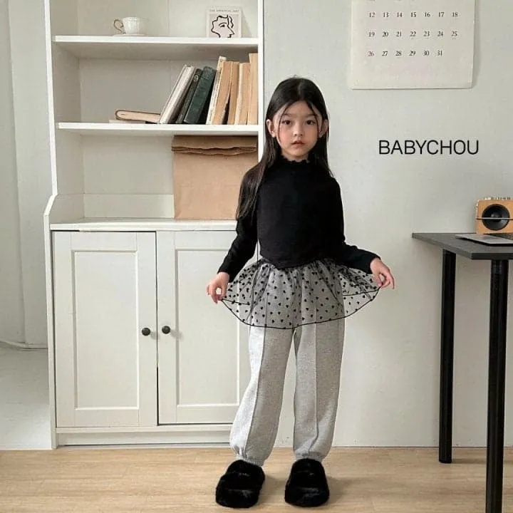 Babychou - Korean Children Fashion - #littlefashionista - Kink Turtleneck Tee - 12