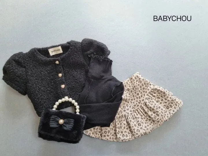 Babychou - Korean Children Fashion - #magicofchildhood - Leo Frill Skirt - 3