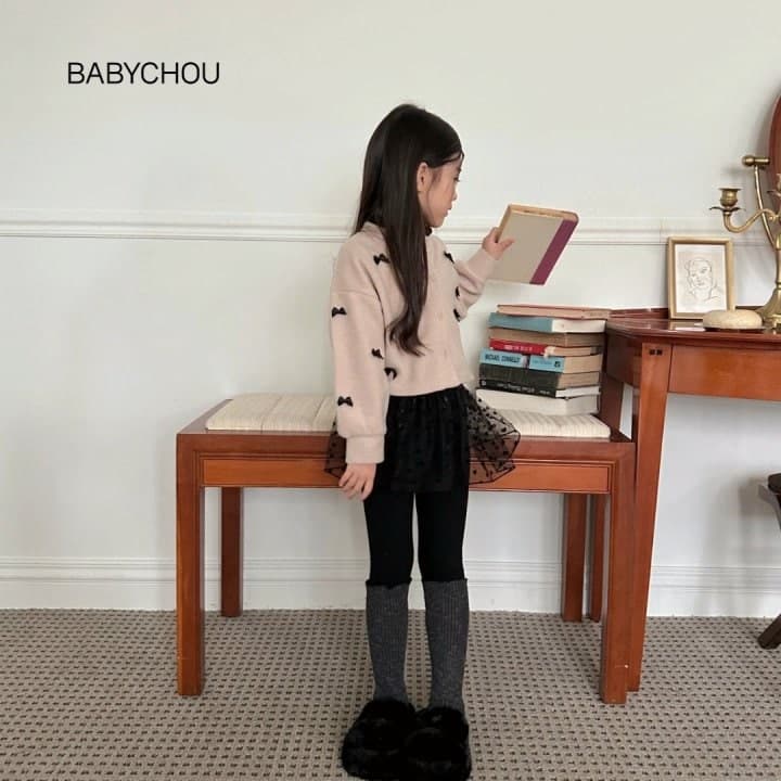 Babychou - Korean Children Fashion - #minifashionista - Warmer Leggings - 12