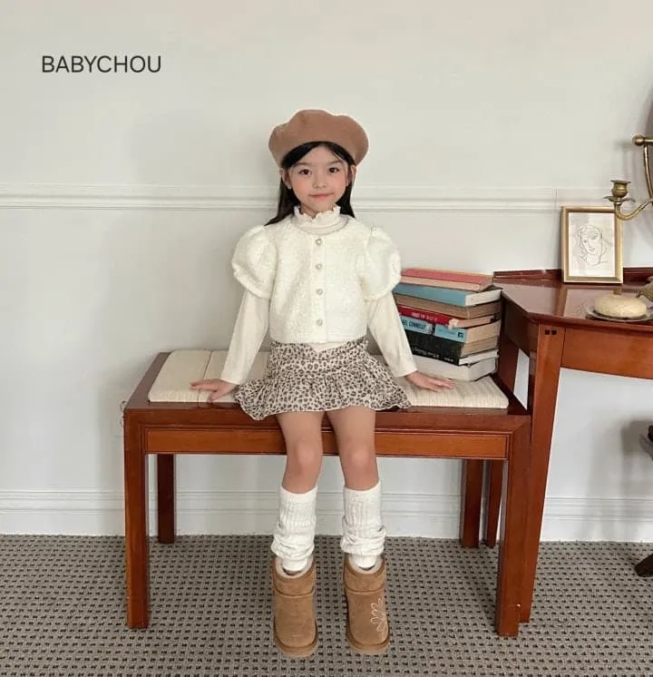 Babychou - Korean Children Fashion - #magicofchildhood - Leo Frill Skirt - 4