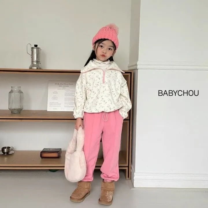 Babychou - Korean Children Fashion - #toddlerclothing - Olly Collar Sweatshirt - 4