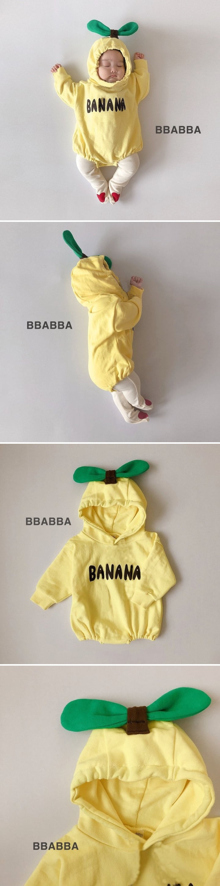 Bbabba - Korean Baby Fashion - #babyboutique - Banana Bodysuit