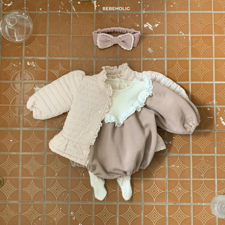 Bebe Holic - Korean Baby Fashion - #babyboutiqueclothing - Jenny Frill Bodysuit - 3