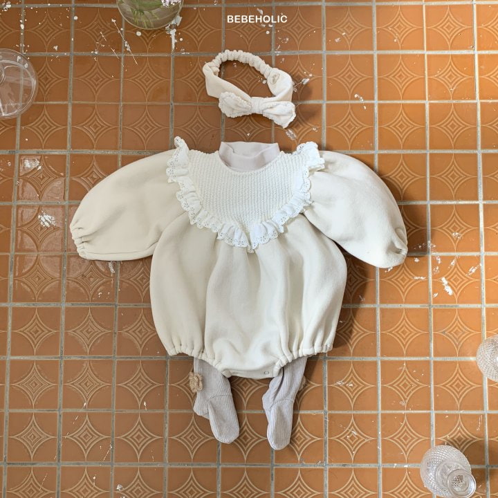 Bebe Holic - Korean Baby Fashion - #babyfashion - Jenny Frill Bodysuit - 5