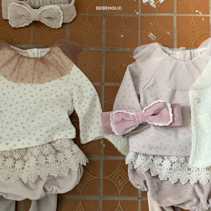 Bebe Holic - Korean Baby Fashion - #babyootd - Petit Lead Shirring Tee