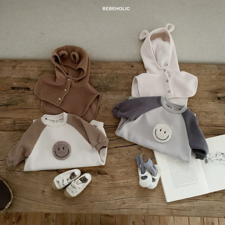 Bebe Holic - Korean Baby Fashion - #babyootd - Smile Bodysuit - 2