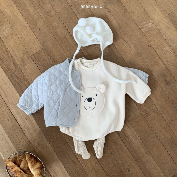 Bebe Holic - Korean Baby Fashion - #babyoutfit - Bear Bodysuit - 3