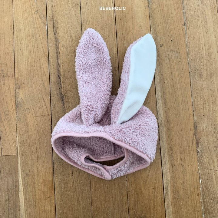 Bebe Holic - Korean Baby Fashion - #babyoutfit - Rabbit Boa Bonnet - 5