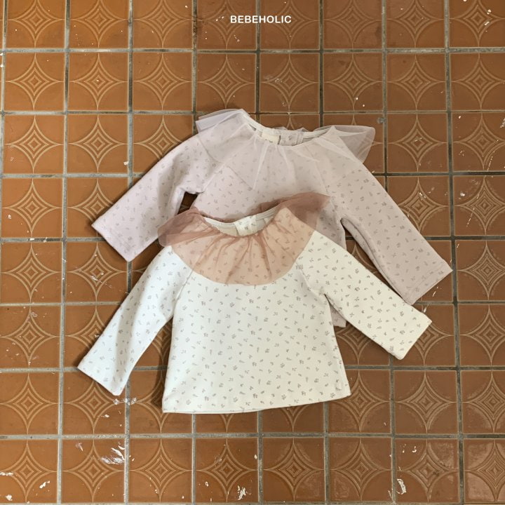 Bebe Holic - Korean Baby Fashion - #onlinebabyshop - Petit Lead Shirring Tee - 6