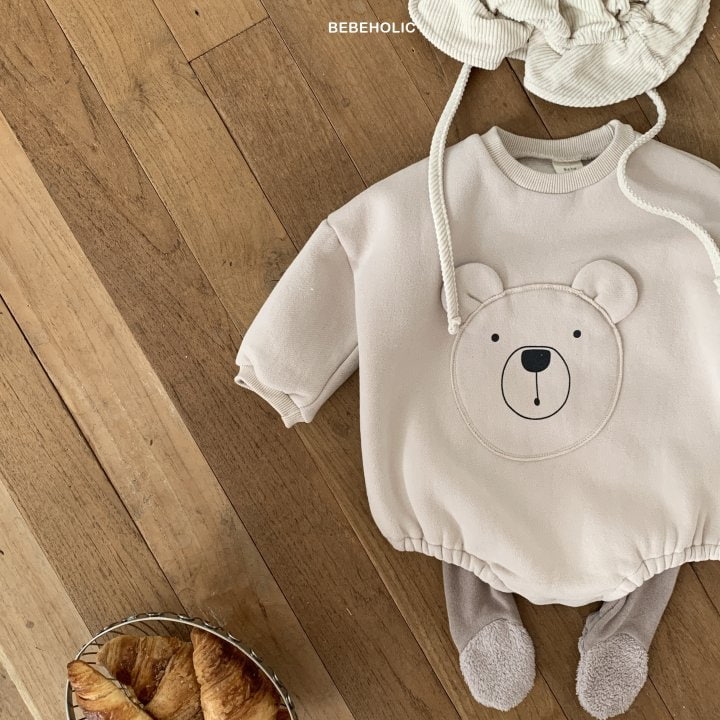 Bebe Holic - Korean Baby Fashion - #onlinebabyshop - Bear Bodysuit - 6