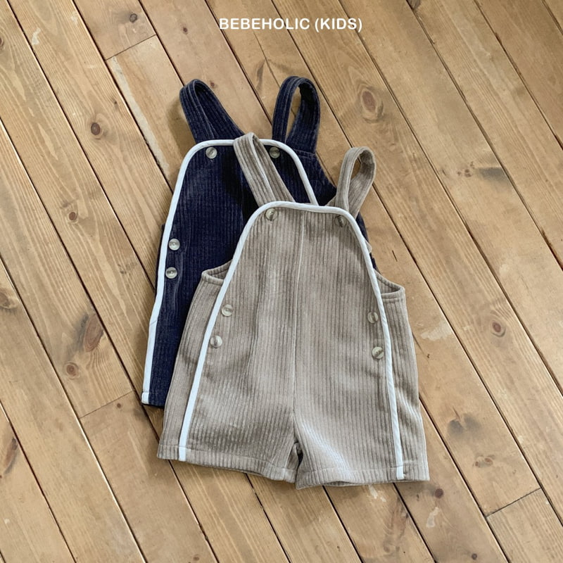 Bebe Holic - Korean Children Fashion - #todddlerfashion - Marant Suspender Kids Pants - 6