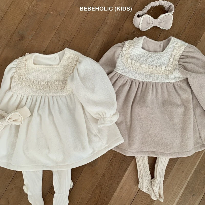 Bebe Holic - Korean Children Fashion - #todddlerfashion - Louby Kids One-piece - 3