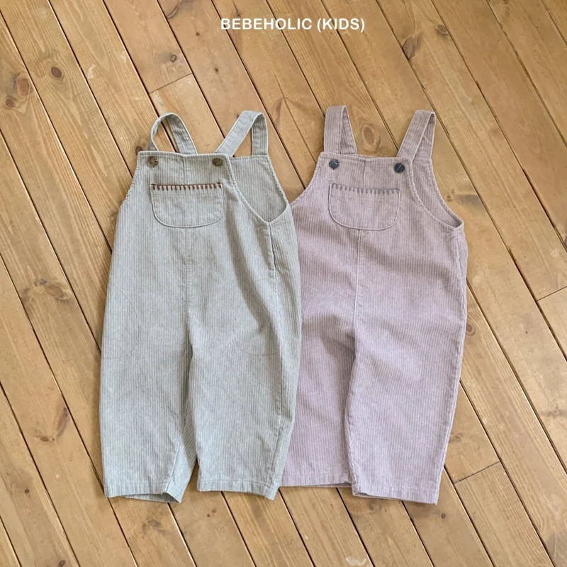 Bebe Holic - Korean Children Fashion - #toddlerclothing - Pincoat Kids Suspender Pants - 6