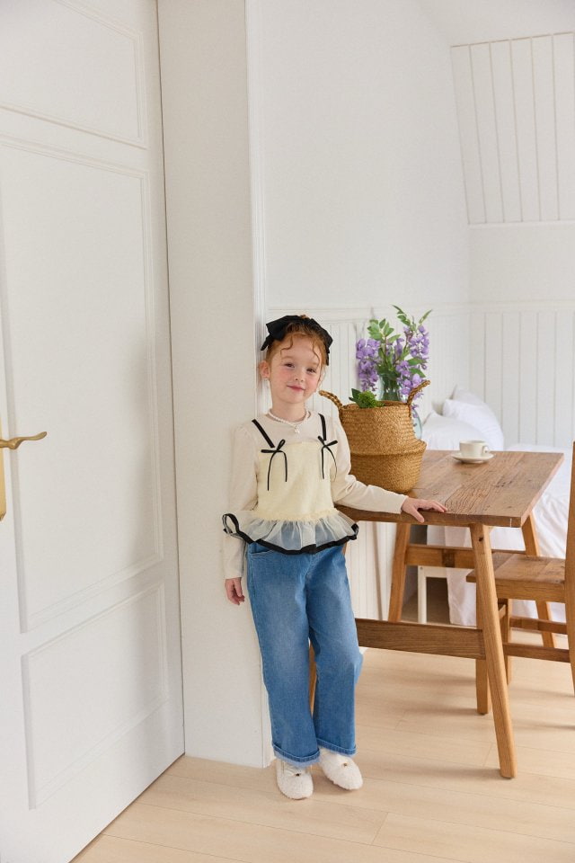 Berry Berry - Korean Children Fashion - #Kfashion4kids - Fleeced Denim Pants - 7