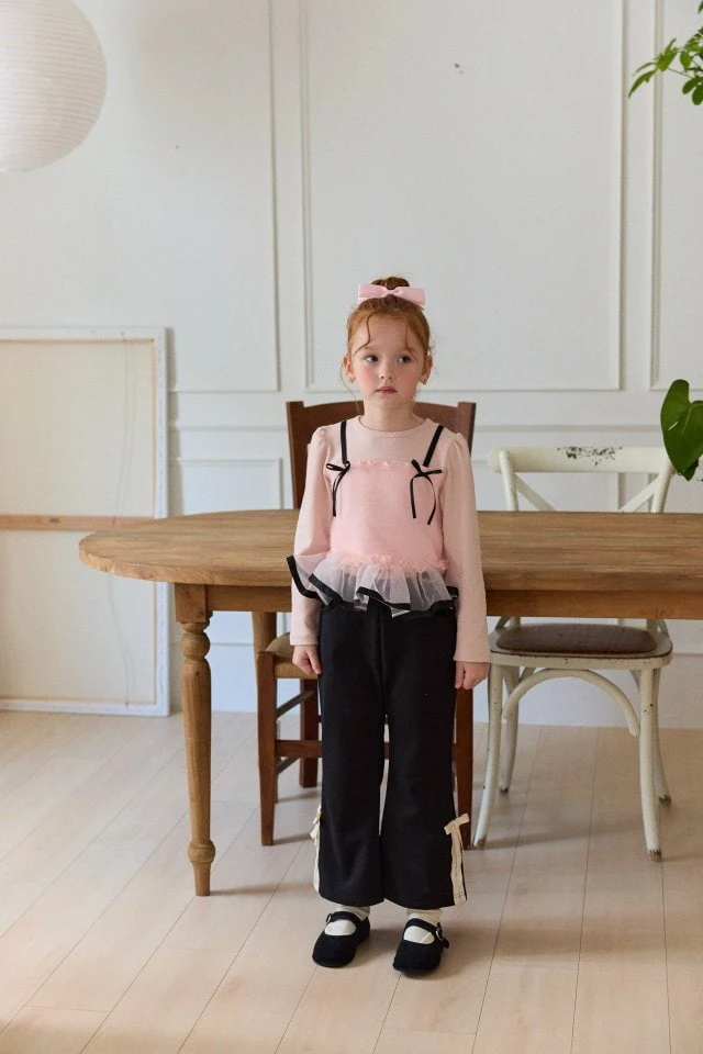 Berry Berry - Korean Children Fashion - #childofig - Line Pants