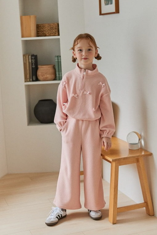 Berry Berry - Korean Children Fashion - #designkidswear - Maron Set