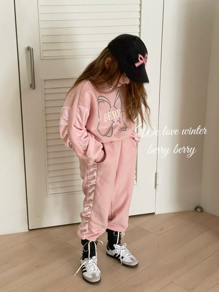 Berry Berry - Korean Children Fashion - #discoveringself - Shirring Set - 12