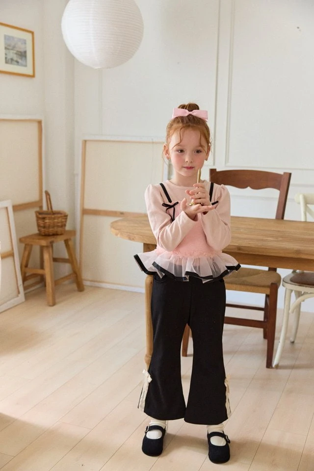 Berry Berry - Korean Children Fashion - #kidsshorts - Line Pants - 6