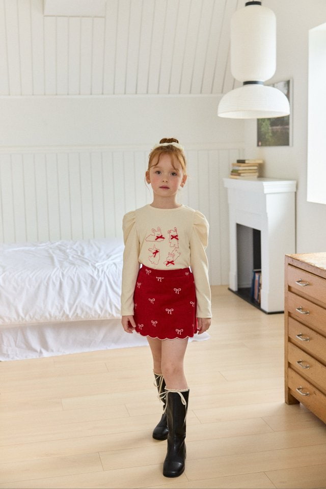 Berry Berry - Korean Children Fashion - #magicofchildhood - Rabbit Tee - 4