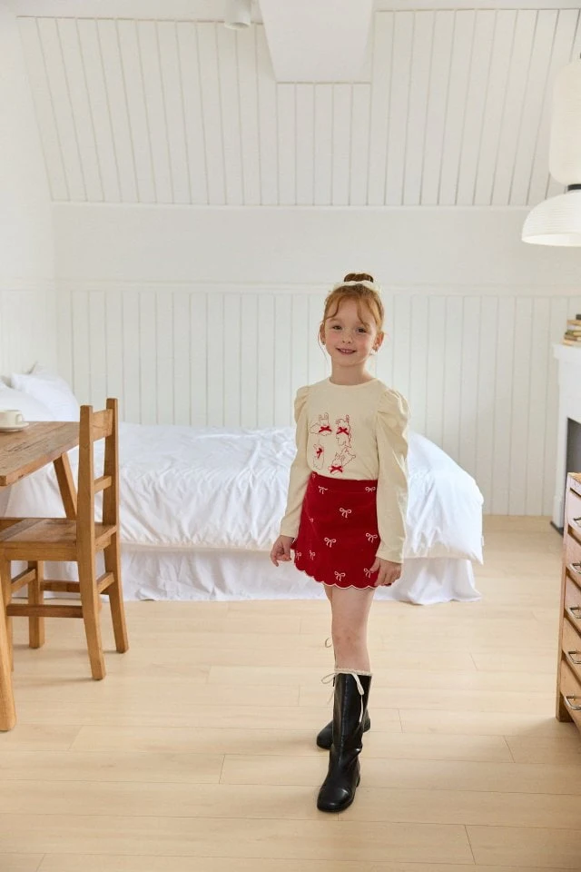 Berry Berry - Korean Children Fashion - #prettylittlegirls - Scallop Skirt - 7